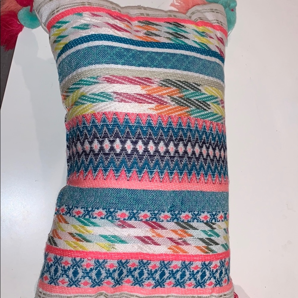 REALLY COLORFUL TARGET PILLOW